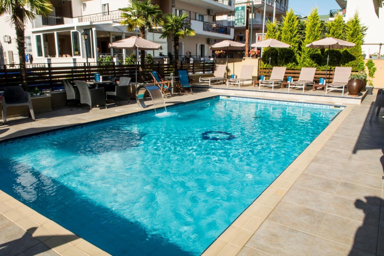 Olympos Suites Apartments Leptokaryá Exterior foto